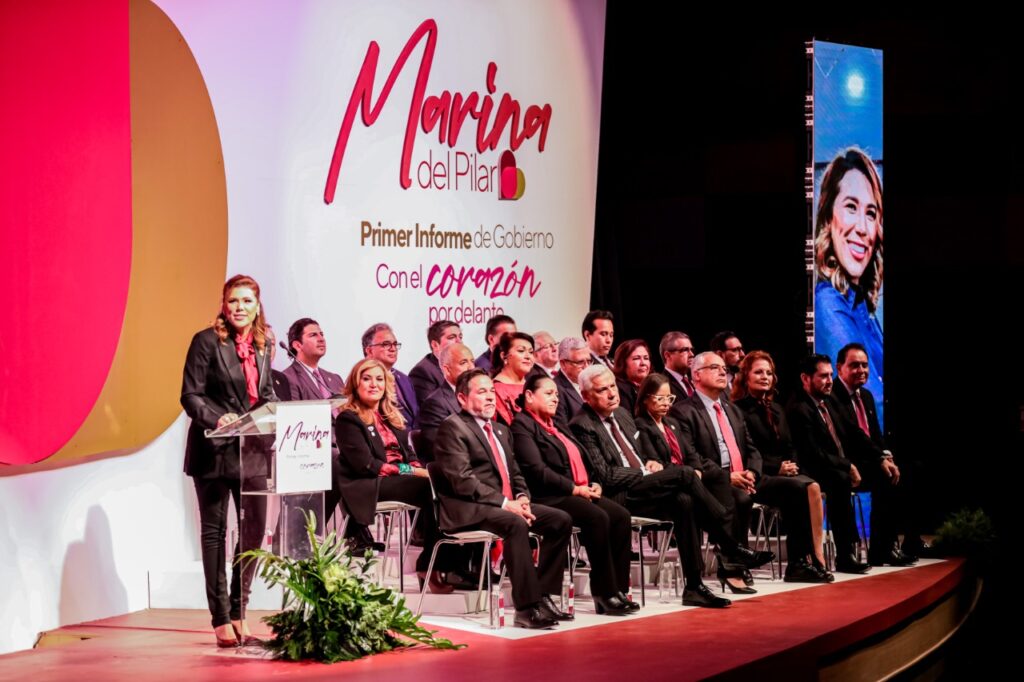 Primer Informe de Gobierno de la gobernadora de Baja California, Marina