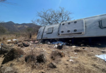 Volcadura de autobús turístico en Nayarit deja 11 muertos y al menos 16 personas lesionadas